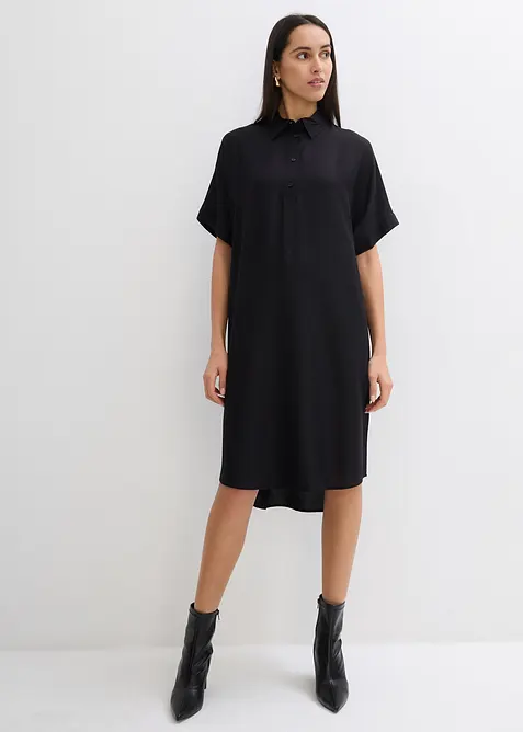 Halenkové šaty z jemné viskózy, bonprix