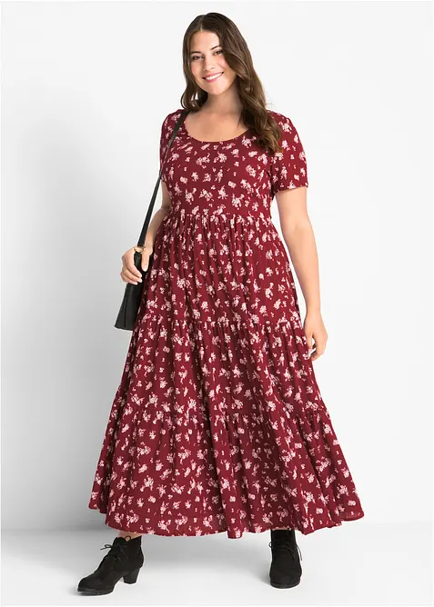 Šaty s krátkým rukávem, bonprix