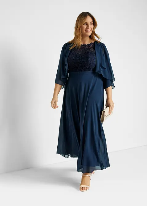 Bolero z jemného šifonu, bonprix