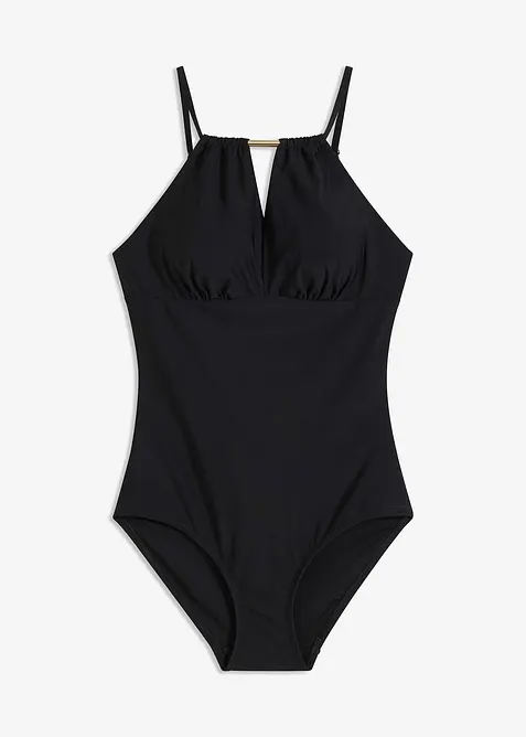 Stahovací jednodílné plavky, střední tvarující efekt, bonprix