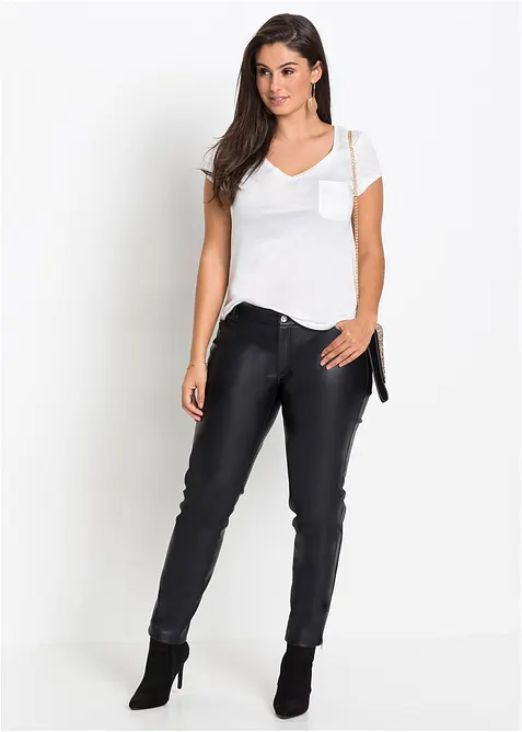 Tričko z měkk&eacute; visk&oacute;zy, bonprix