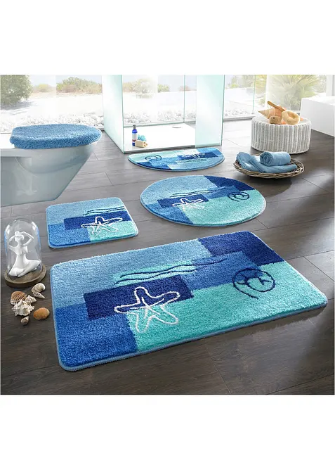 Koupelnová předložka s mořskými motivy, bonprix