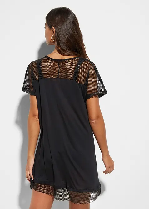 Plážové dlouhé tričko z viskózy, bonprix