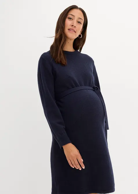 Těhotenské pletené šaty, bonprix