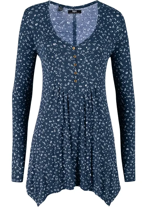 Žerzejové tričko ze směsi s viskózou, bonprix