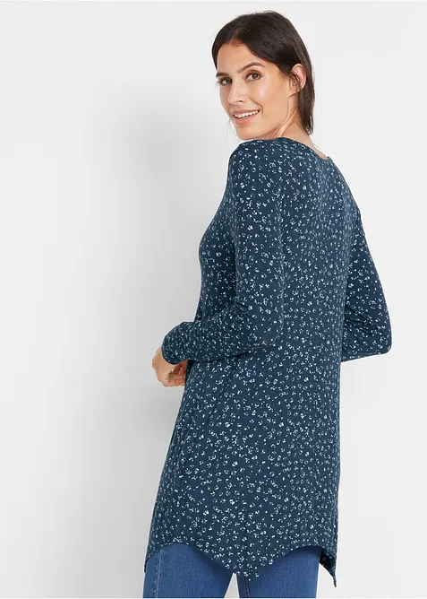 Žerzejové tričko ze směsi s viskózou, bonprix