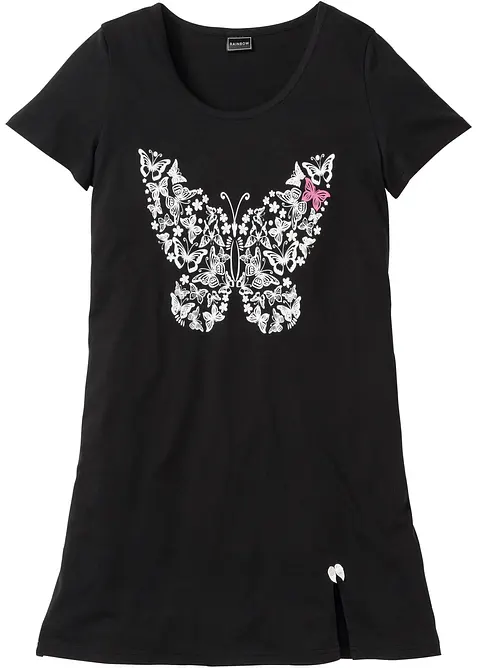 Krátká noční košile z organické bavlny, bonprix