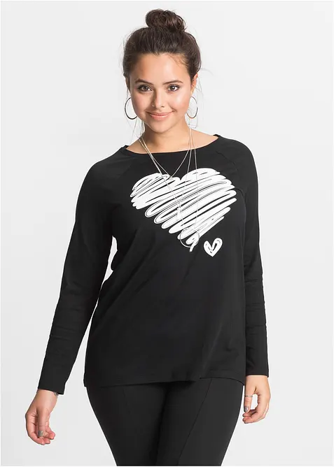 Triko s dlouh&yacute;m ruk&aacute;vem, bonprix