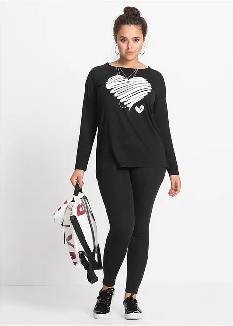 Triko s dlouh&yacute;m ruk&aacute;vem, bonprix