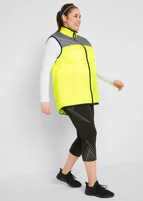 Sportovní legíny s kapsou, 3/4 délka, bonprix