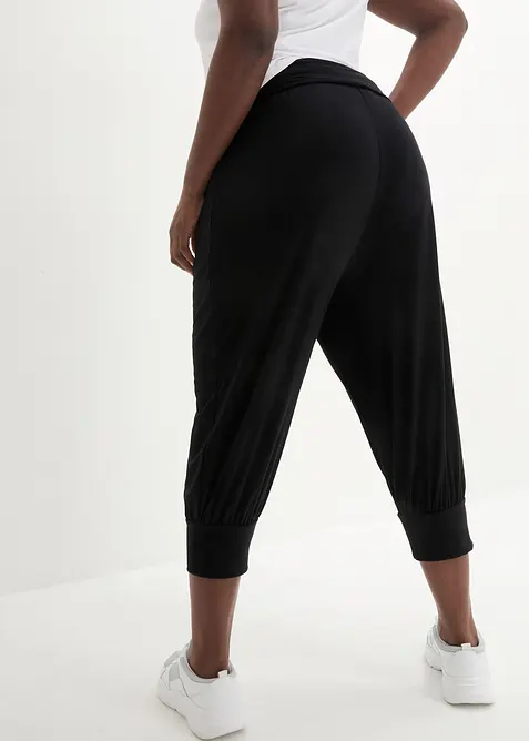 Har&eacute;mov&eacute; kalhoty na doma, capri d&eacute;lka, bonprix