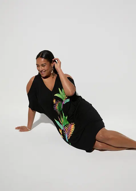 Pl&aacute;žov&eacute; &scaron;aty ze spl&yacute;vav&eacute; visk&oacute;zy, bonprix