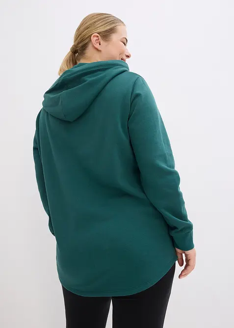 Sportovn&iacute; souprava (2d&iacute;ln&aacute;): dlouh&aacute; mikina + leg&iacute;ny, bonprix