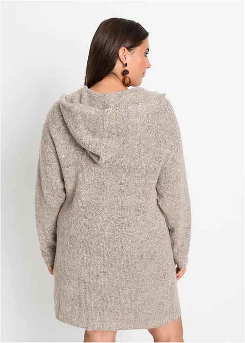 Dlouhý pletený kabátek, bonprix