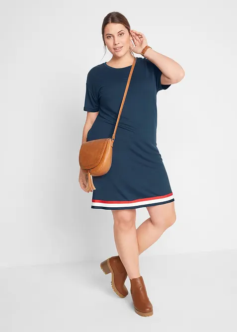 Žerzejové šaty z měkké viskózové směsi, bonprix