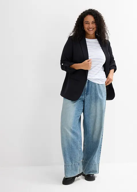 Triko s lodičkov&yacute;m v&yacute;střihem, bonprix