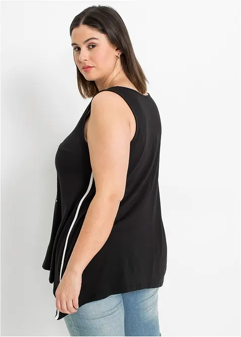 Dlouhý top z měkké viskózy, bonprix