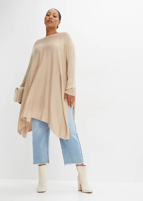 Dlouh&yacute; pulovr, bonprix