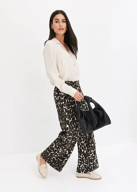 Halenka z jemn&eacute;ho sat&eacute;nu, bonprix