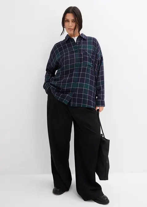 Oversize tričko z těžšího materiálu, z čisté organické bavlny, bonprix