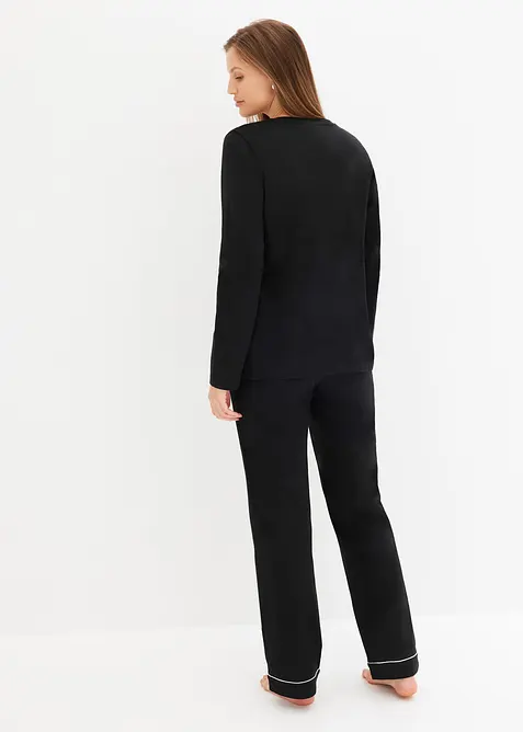 Pyžamo z měkk&eacute; bavlny, bonprix