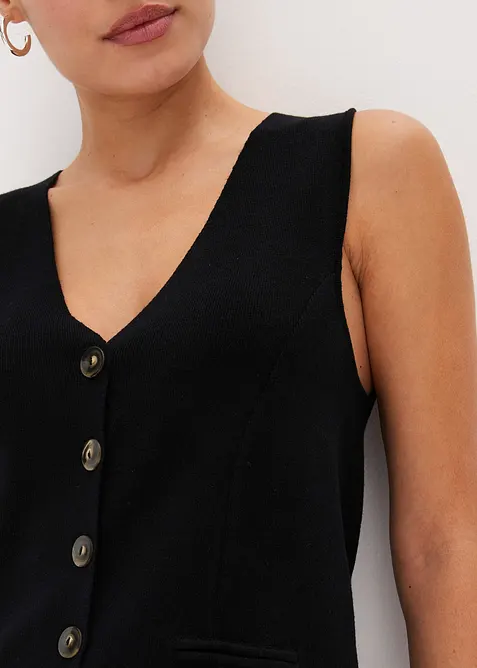 Pleten&aacute; vesta, bonprix