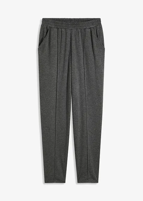 Kalhoty bez zap&iacute;n&aacute;n&iacute;, se s&aacute;mkem, bonprix