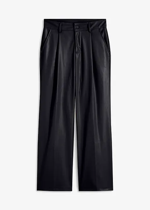 Kalhoty z umělé kůže, bonprix