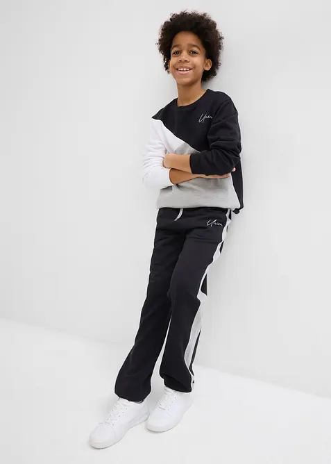 Sportovn&iacute; kalhoty z čist&eacute; organick&eacute; bavlny, bonprix