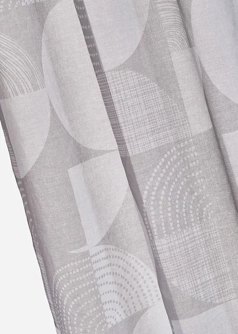 Záclona s recyklovaným polyesterem s potiskem (1 ks v balení), bonprix