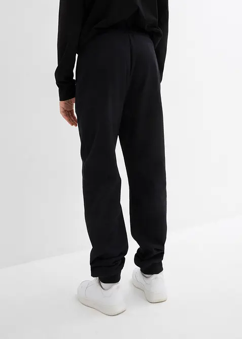 Sportovn&iacute; kalhoty z měkk&eacute; bavlněn&eacute; směsi, bonprix