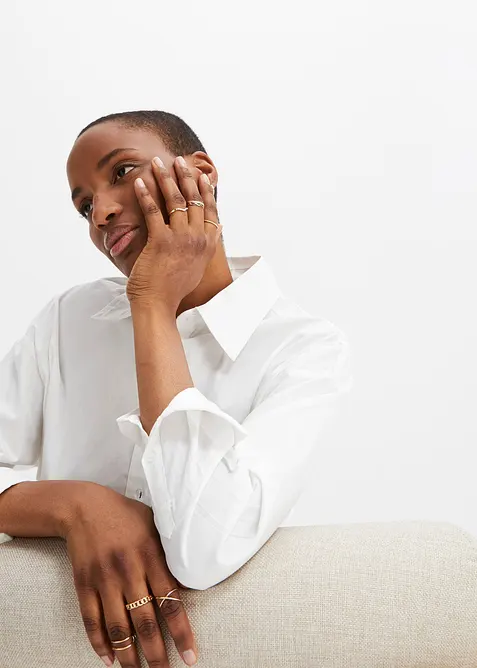 Sada prstenů s různými designy (8 ks), bonprix