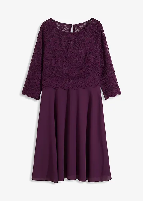 Minišaty s krajkou, bonprix