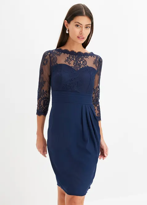 Minišaty s krajkou, bonprix