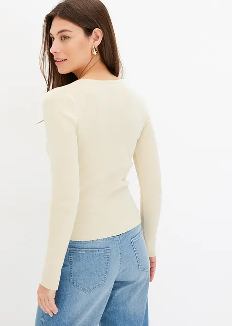 Svetr z jemné pleteniny, bonprix