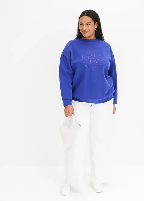 Strečov&eacute; dž&iacute;ny Wide Leg, Mid Waist, bonprix