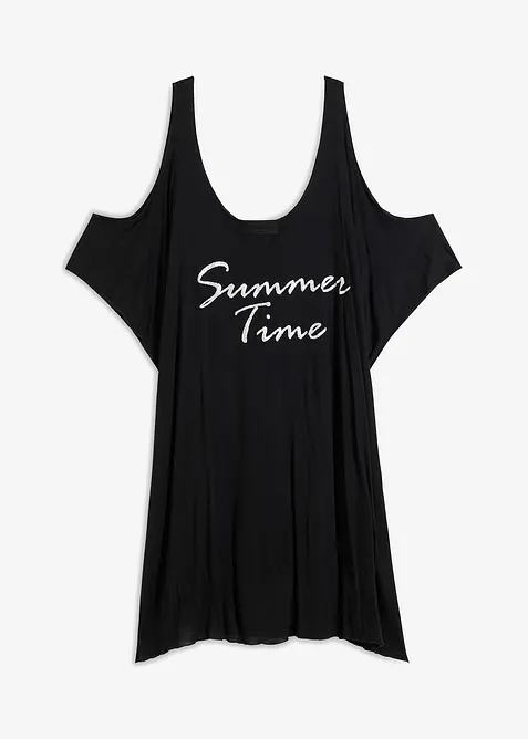 Průhledné plážové šaty z viskózy, bonprix