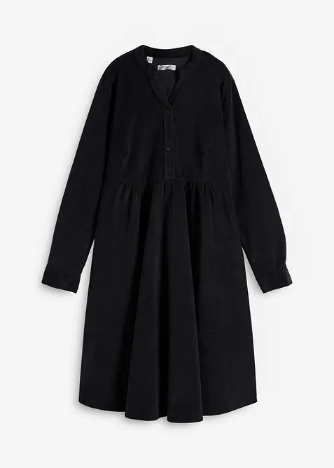 Šaty z bavlněného manšestru, bonprix