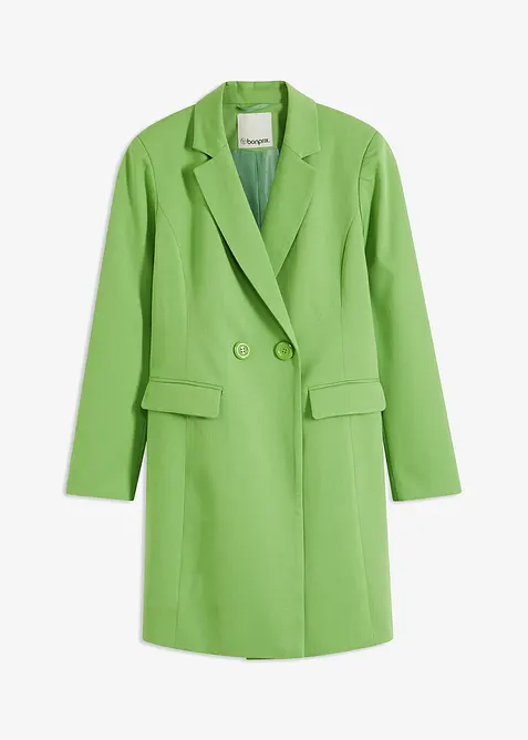 Dlouh&yacute; blejzr s v&yacute;střihem do V, dlouh&yacute; ruk&aacute;v, bonprix