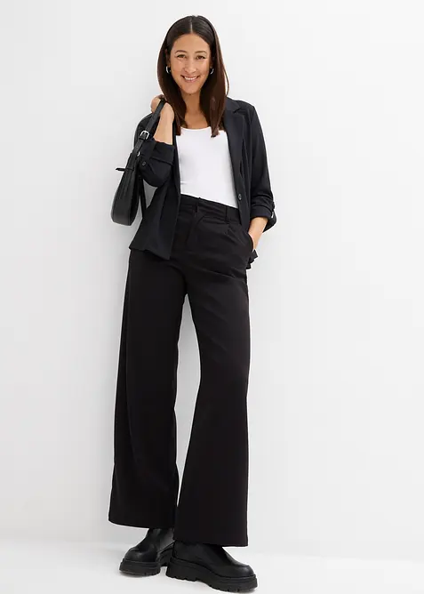 Mikinov&yacute; blejzr ze směsi s visk&oacute;zou, bonprix