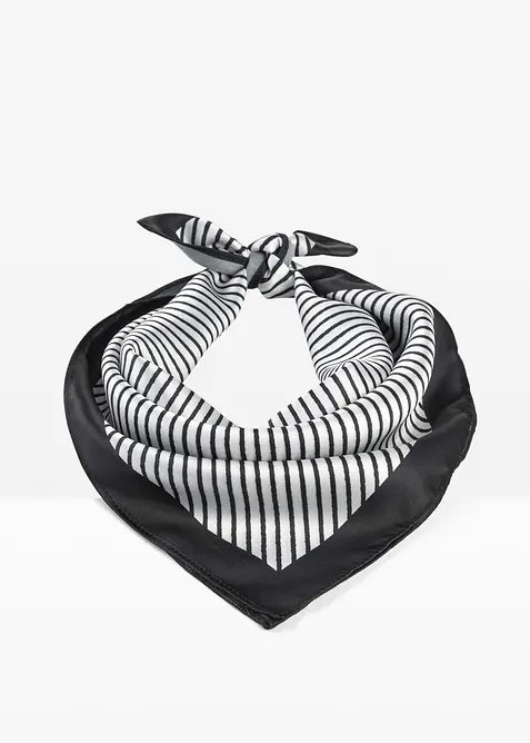 Pruhovan&yacute; &scaron;&aacute;tek z materi&aacute;lu nicky, bonprix