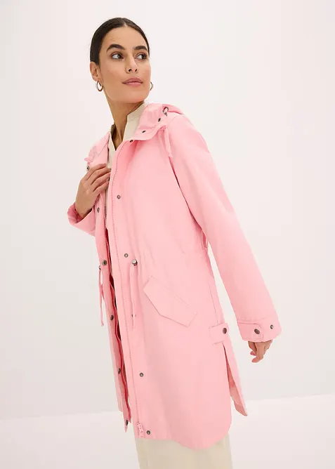 Dlouhá parka s kapucí, bonprix