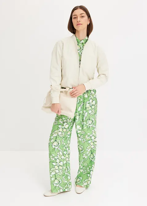 Overal ze splývavé viskózové směsi, bonprix