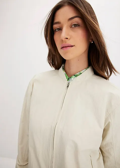 Kr&aacute;tk&yacute; měkk&yacute; bluzon, bonprix