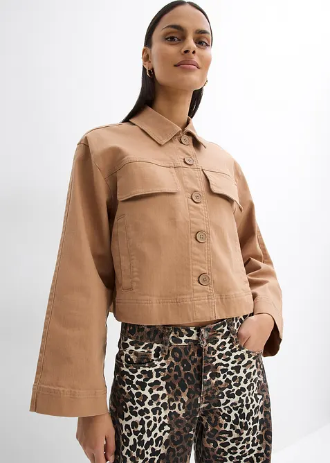 Krátká keprová bunda, bonprix