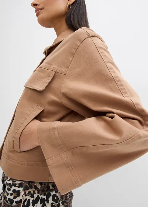 Krátká keprová bunda, bonprix