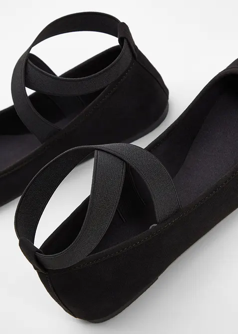 Baleríny s elastickými řemínky, bonprix