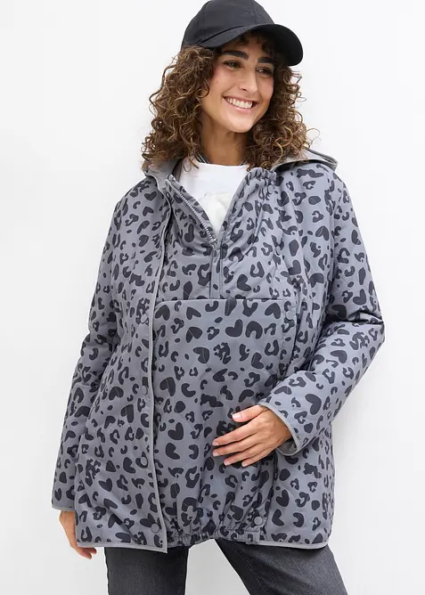 Oboustranná těhotenská bunda 4 v 1, se vsadkou na miminko, bonprix