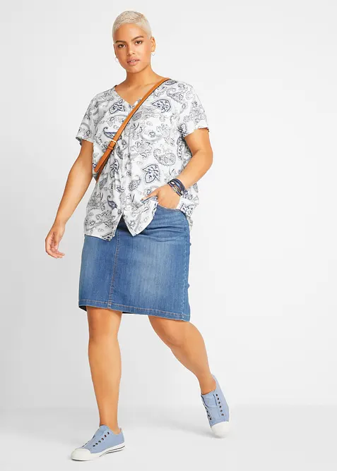 Halenka s kr&aacute;tk&yacute;m ruk&aacute;vem, bonprix