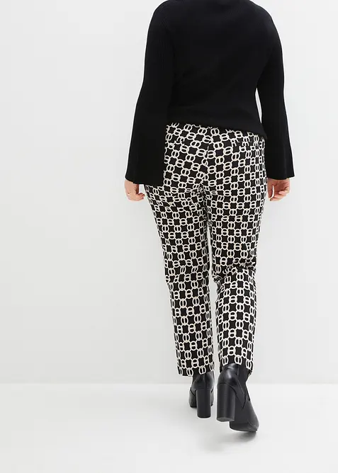 Strečov&eacute; kalhoty z bengal&iacute;nu, bonprix